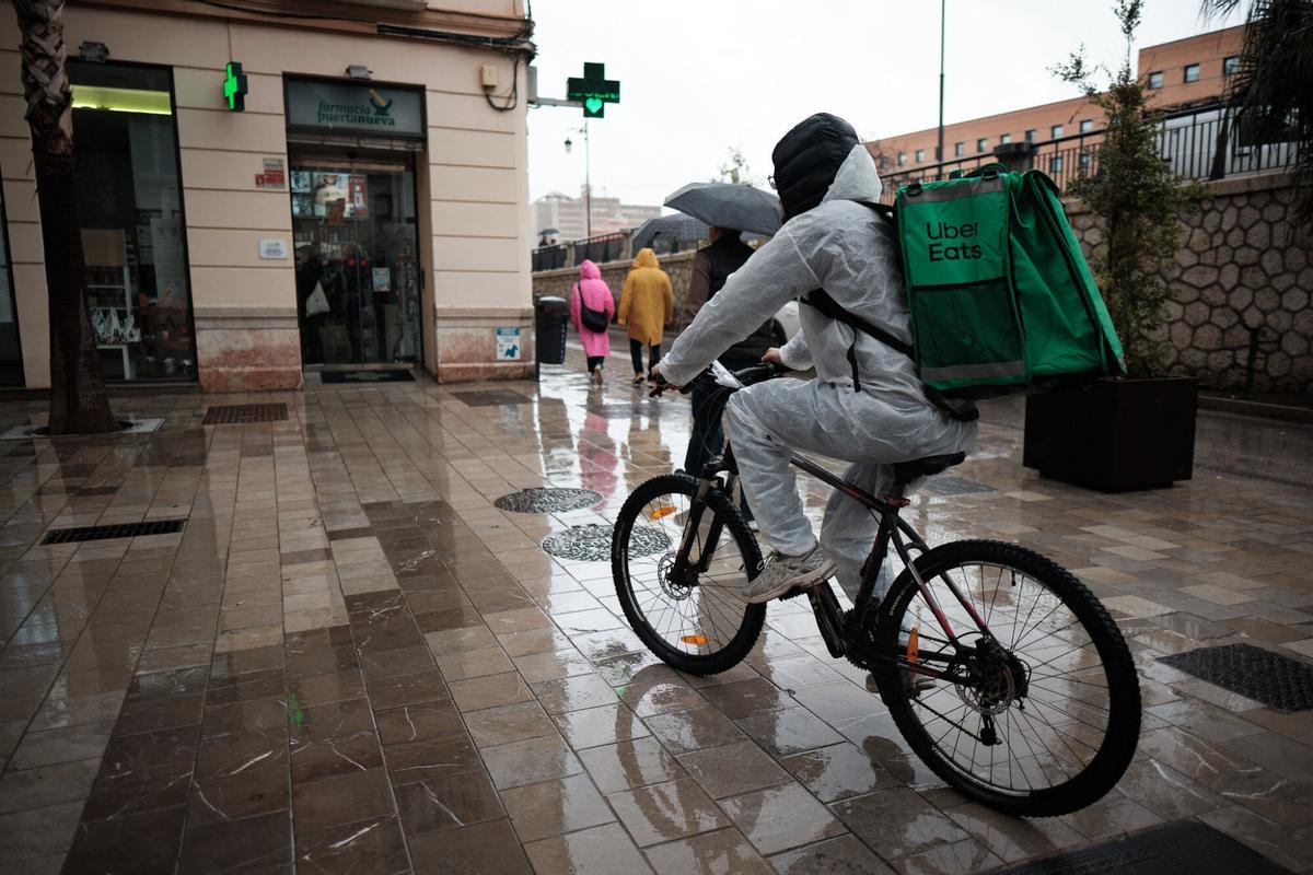Así ha sido el paso de la borrasca Marta por Málaga capital Así ha sido el paso de la borrasca Marta por Málaga capital