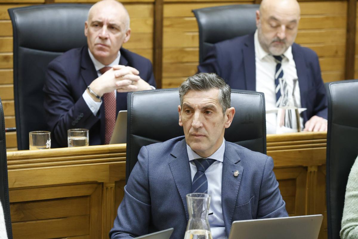 Jorge Pañeda, en el Pleno.