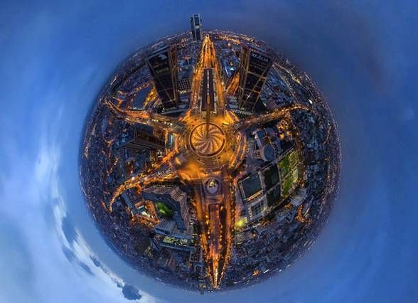 Fotogalería de ciudades del mundo a 360 grados