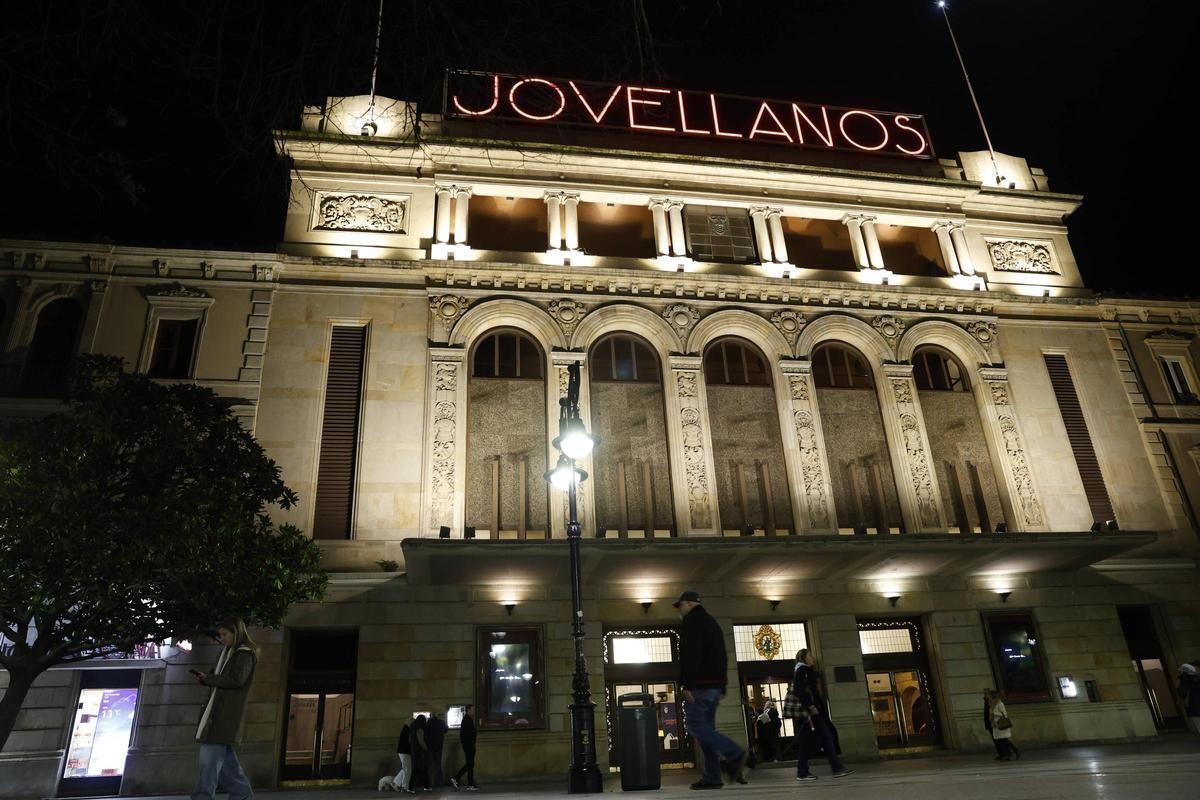 El teatro Jovellanos.