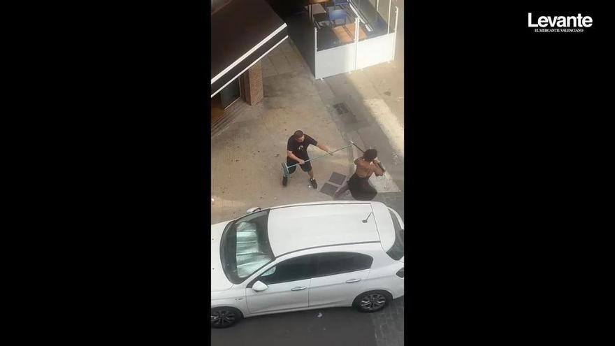 Altercado insólito en las calles de Alzira