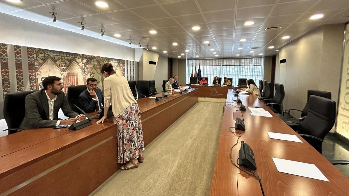 Reunión de la Junta de Portavoces de este martes 24 de junio.