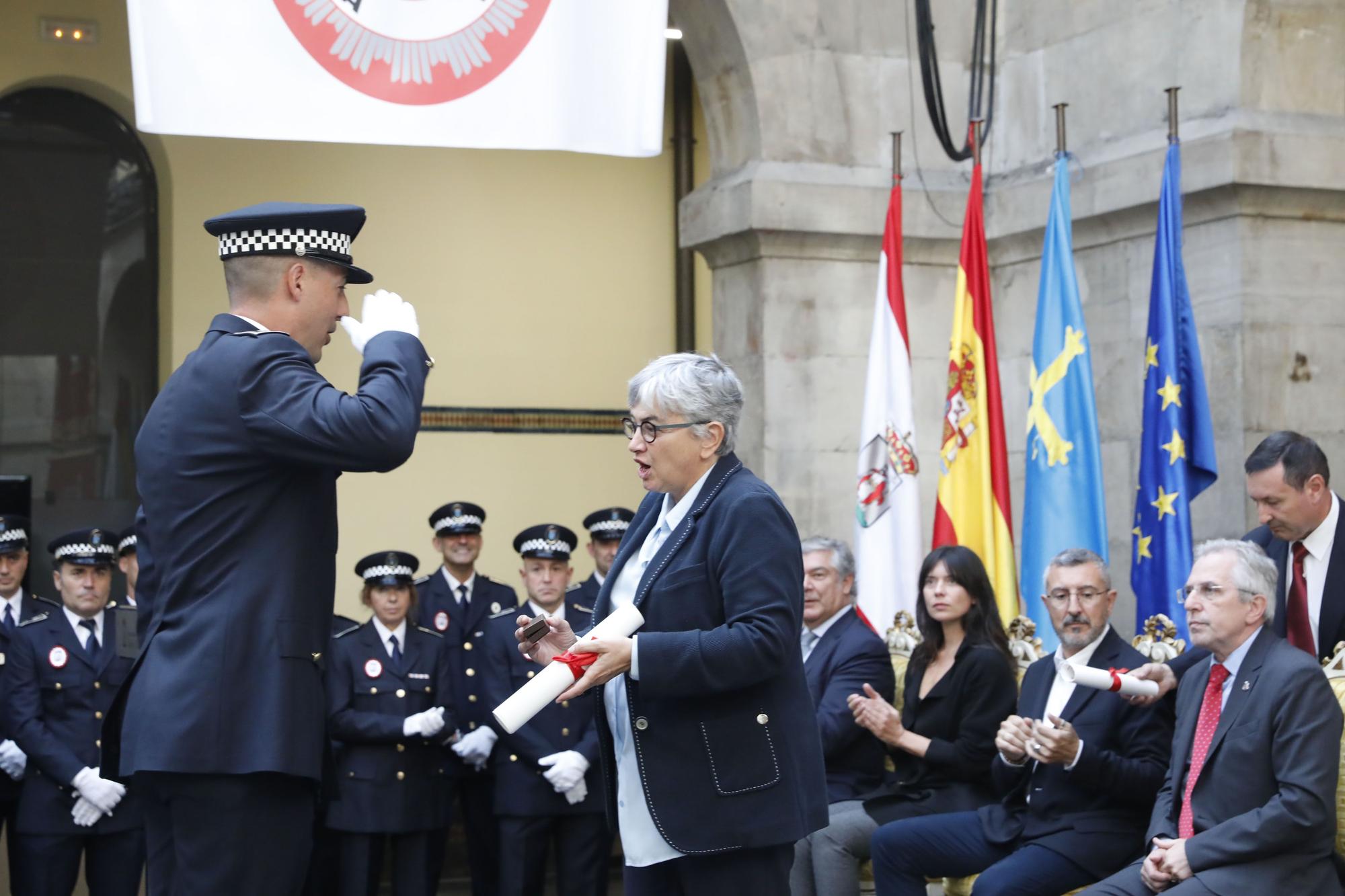 EN IMÁGENES: Así fue la fiesta de la Policía Local de Gijón