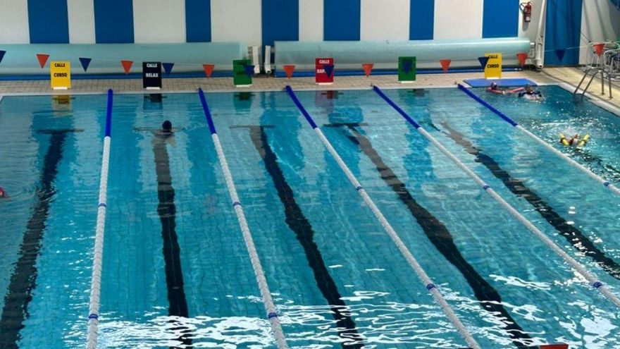 La piscina municipal de Marín. | FdV