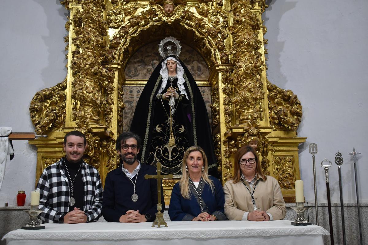 Así es la Cofradía de la Soledad de Cáceres