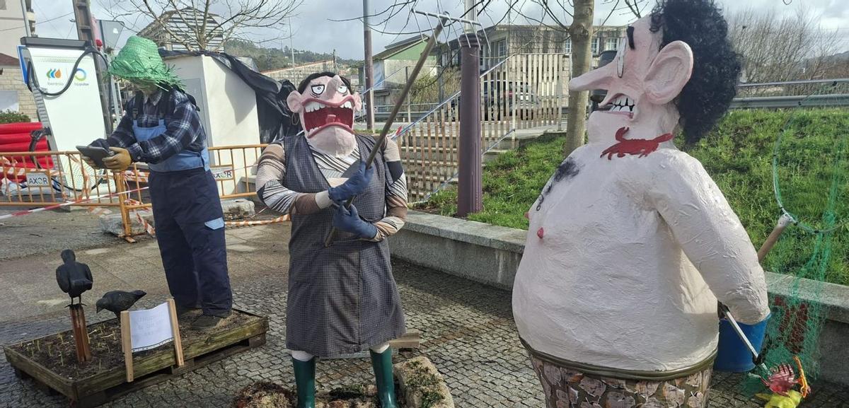 Algunas de las figuras expuestas en Dena.