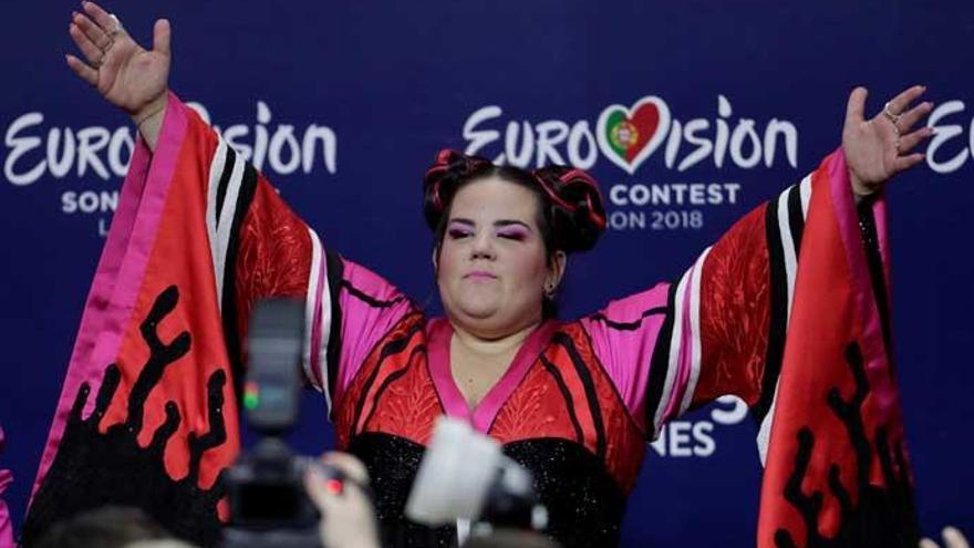 Netta, ganadora de Eurovisión 2018 con Israel.