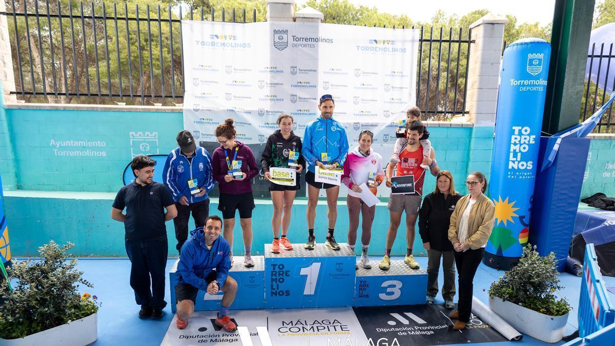 Podio de la III CxM Cañada del Lobo.