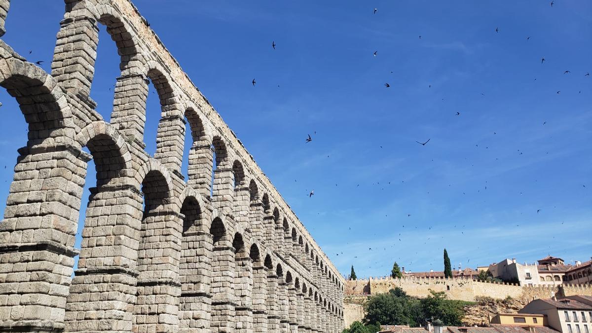Imagen de archivo del Acueducto de Segovia.
