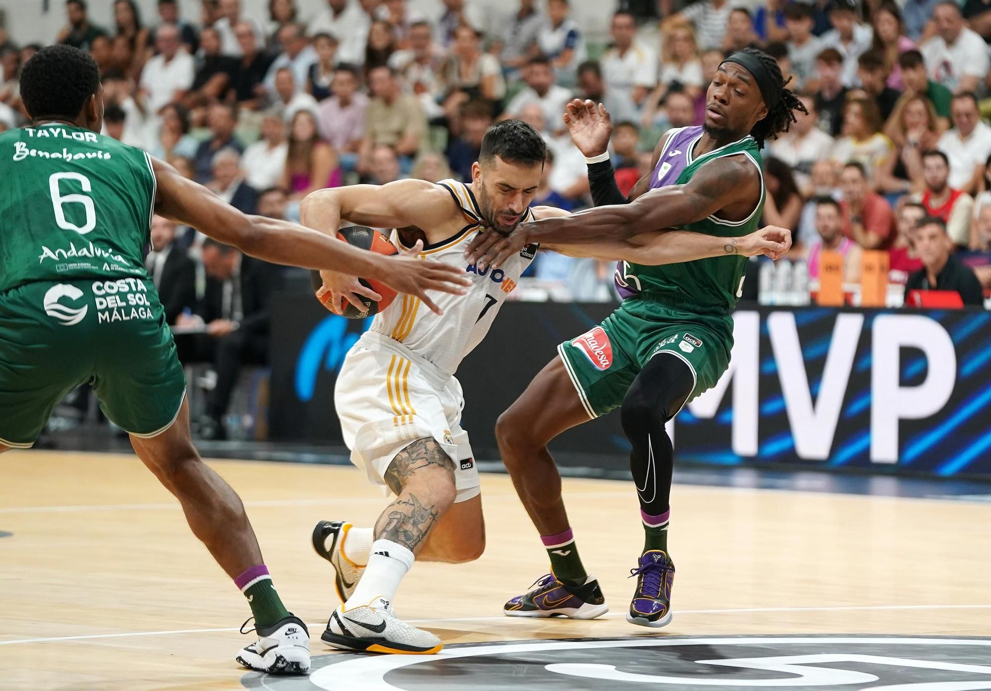 Unicaja - Madrid, final de la Supercopa Endesa 2023