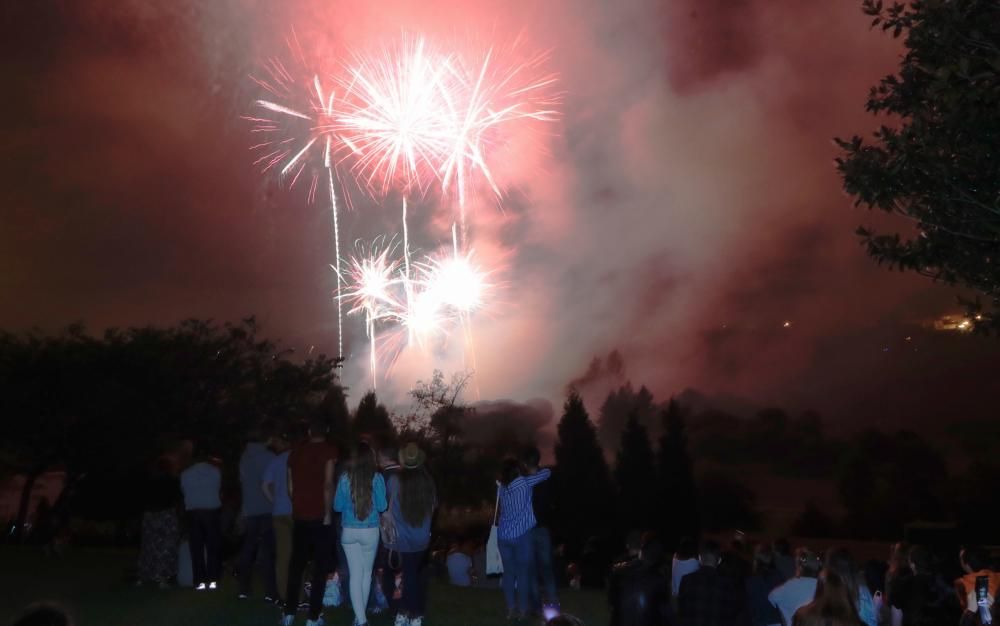 La noche de los fuegos en San Mateo