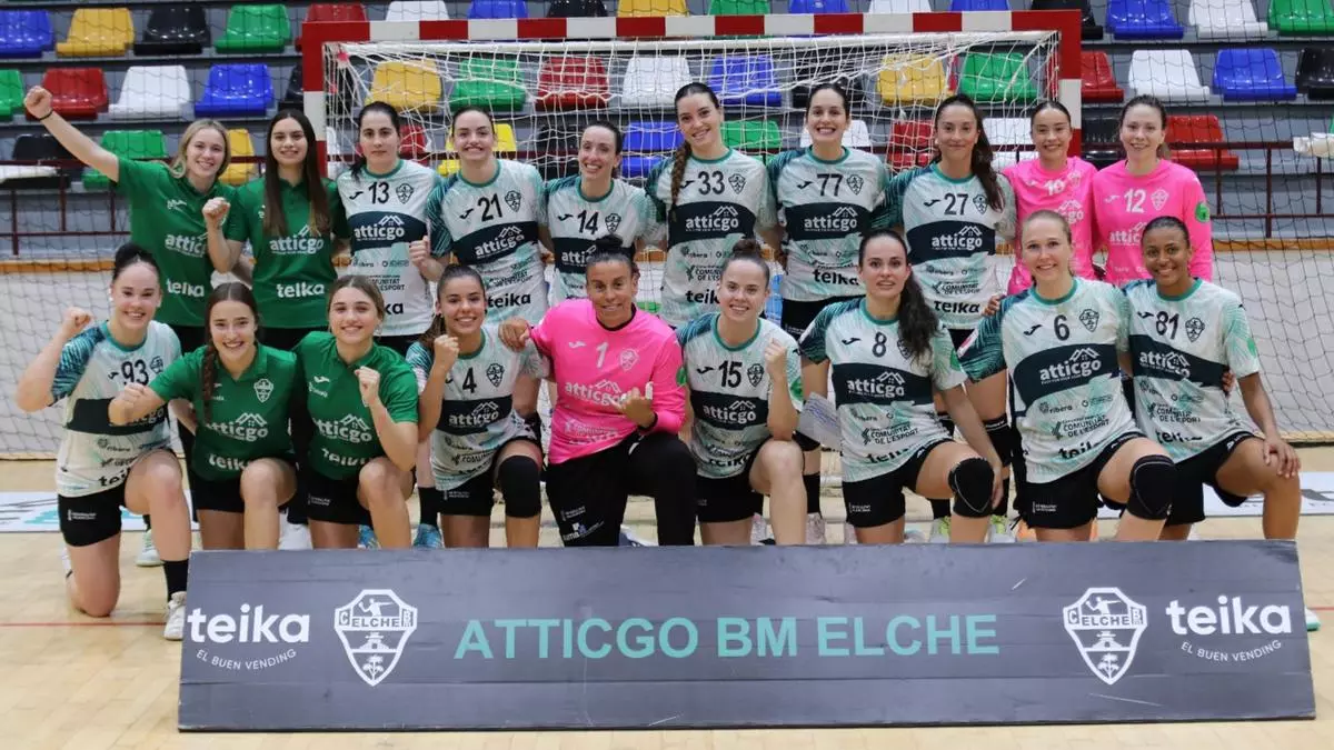 El Atticgo Elche, más cerca de su tercera final consecutiva