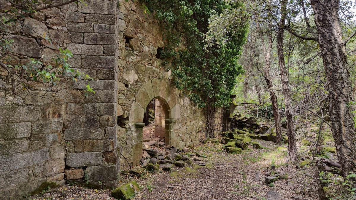 Imagen de la entrada del convento.