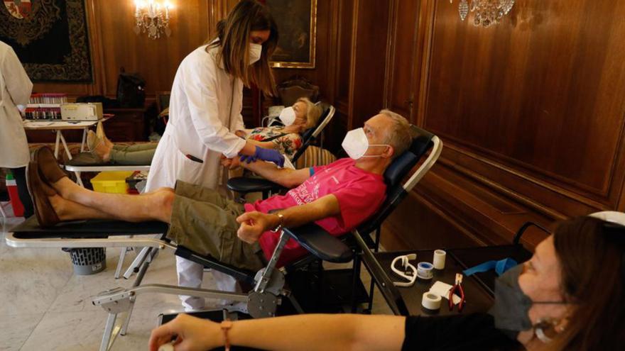 Empieza un maratón extraordinario de donación de sangre en Avilés