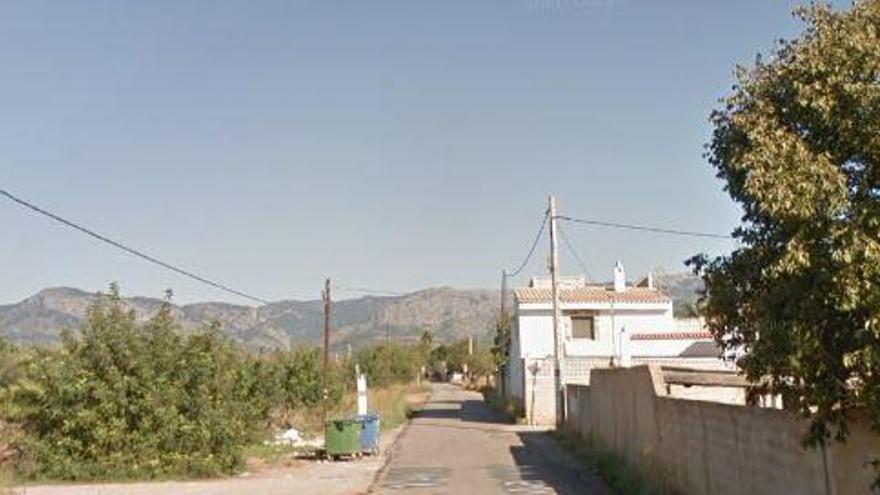 Camino 140 de s&#039;Olivaret, donde estÃ¡ la casa okupada.