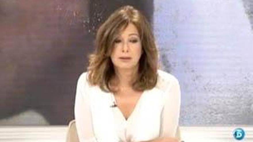 Ana Rosa durante el programa.