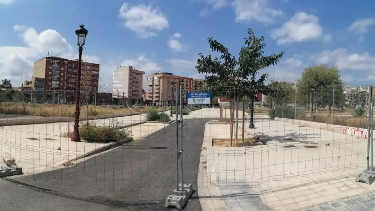 Urbanización de los cuarteles de Ingenieros, en la calle San Vicente