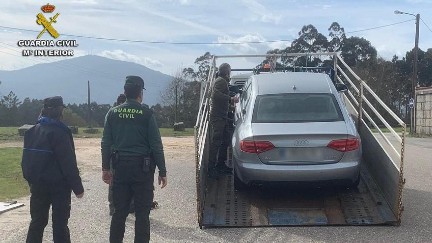 Interceptados en la frontera más de 400 kilos de pescado y marisco portugueses