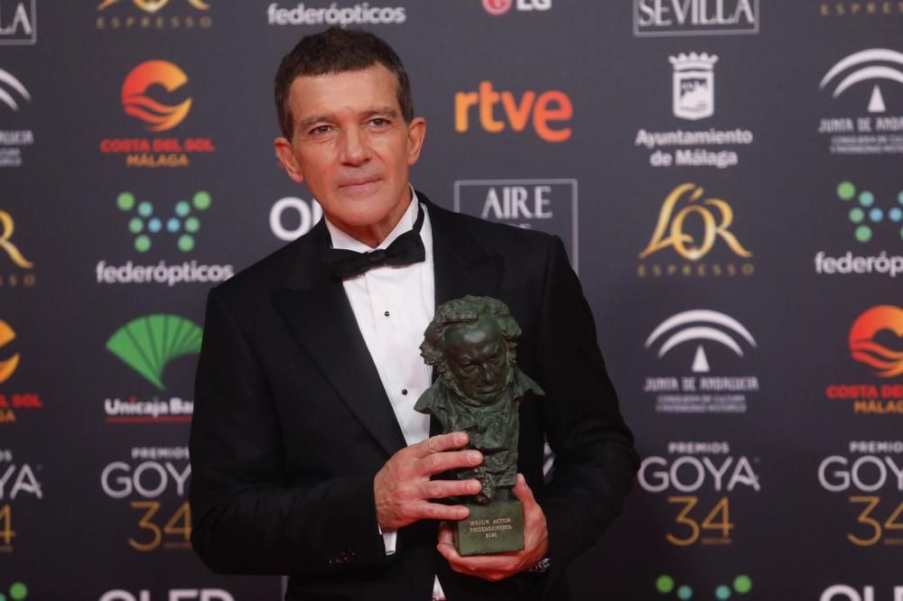 Antonio Banderas, Goya a Mejor Actor por 'Dolor y Gloria'.