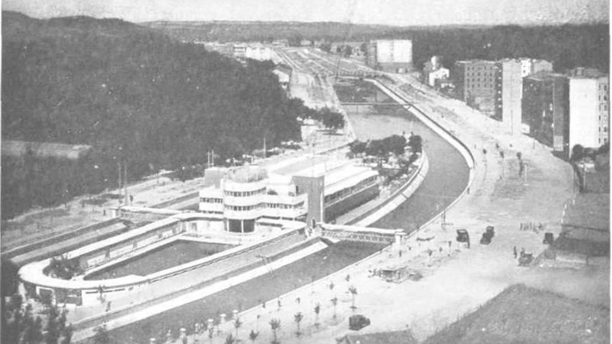 El arquitecto Luis Gutiérrez levantó la piscina La Isla en 1932.