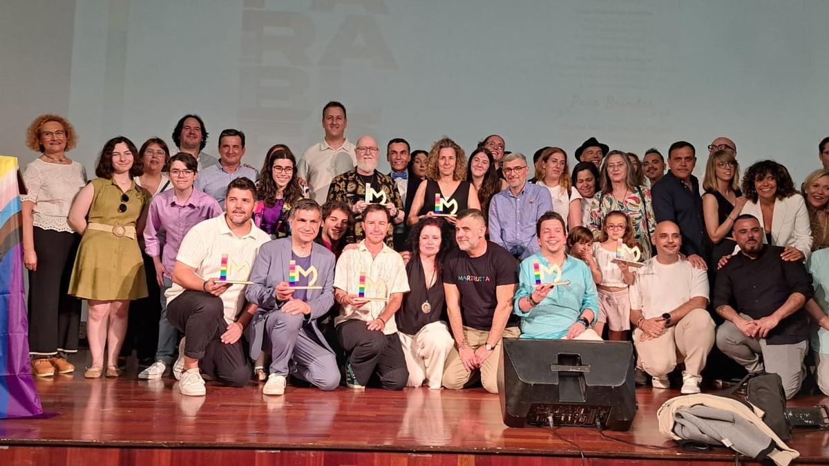 Galardonados en los Premios Imparables 2025 del IES Alfaguar.