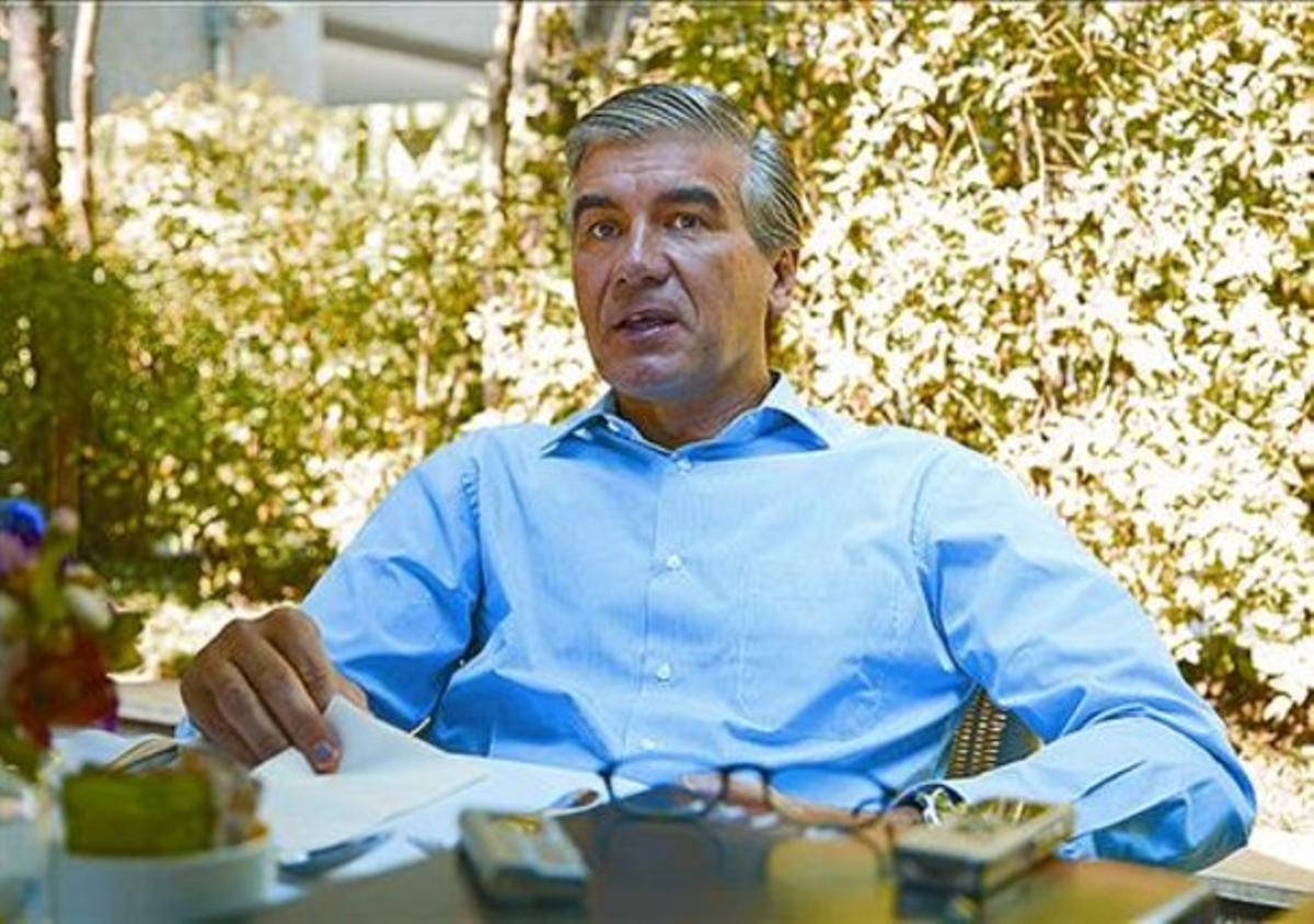 Executiu 8 Francisco Reynés, al Brasil, el setembre passat.