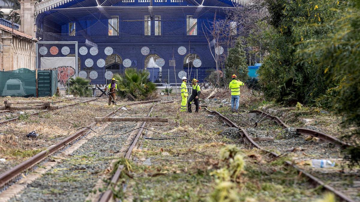 Adif tilda la propuesta del Ayuntamiento de Alicante para retirar las vías de Parque del Mar de “avance significativo”