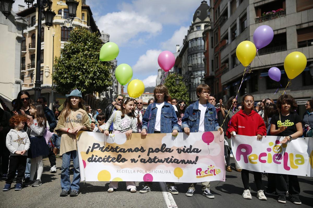EN IMÁGENES: Miles de personas salen a la calle en Oviedo para pedir la ...