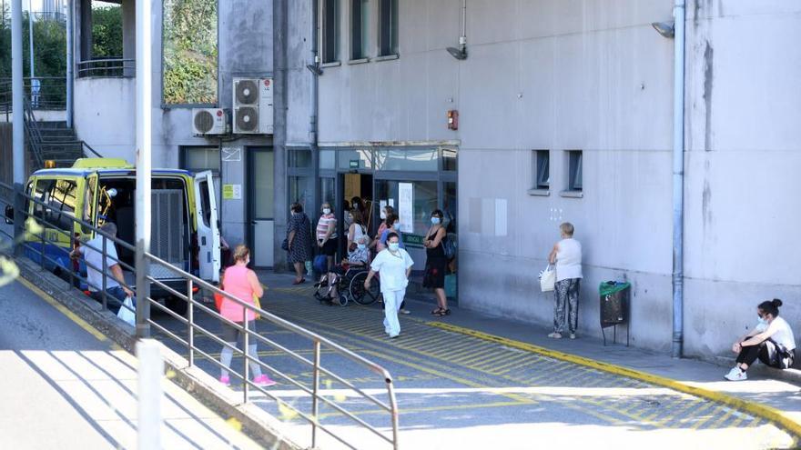 Exterior del servicio de Urgencias del Hospital Montecelo.