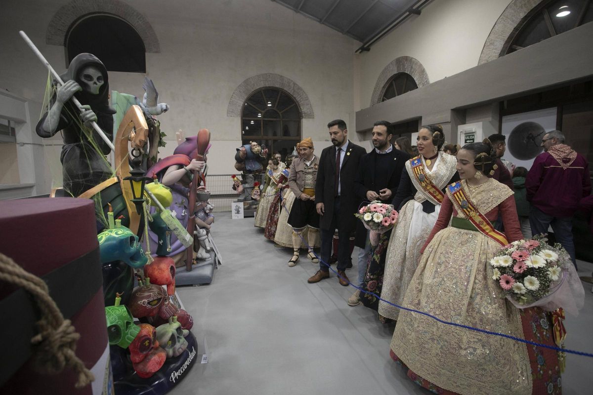 La última exposición del ninot tuvo lugar en el futuro Museo Industrial.