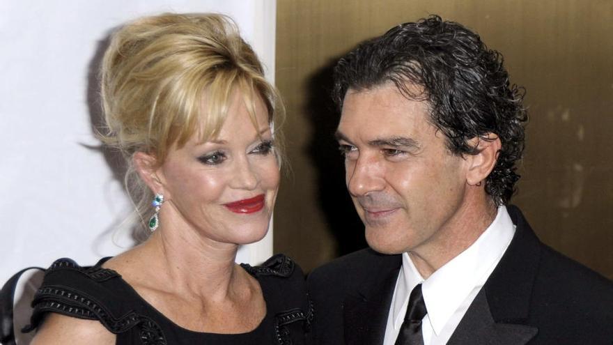 Antonio Banderas y Melanie Griffith en una imagen de archivo.