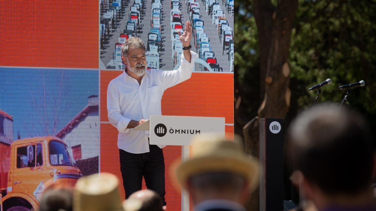 El president d&#039;Òmnium Cultural, Jordi Cuixart