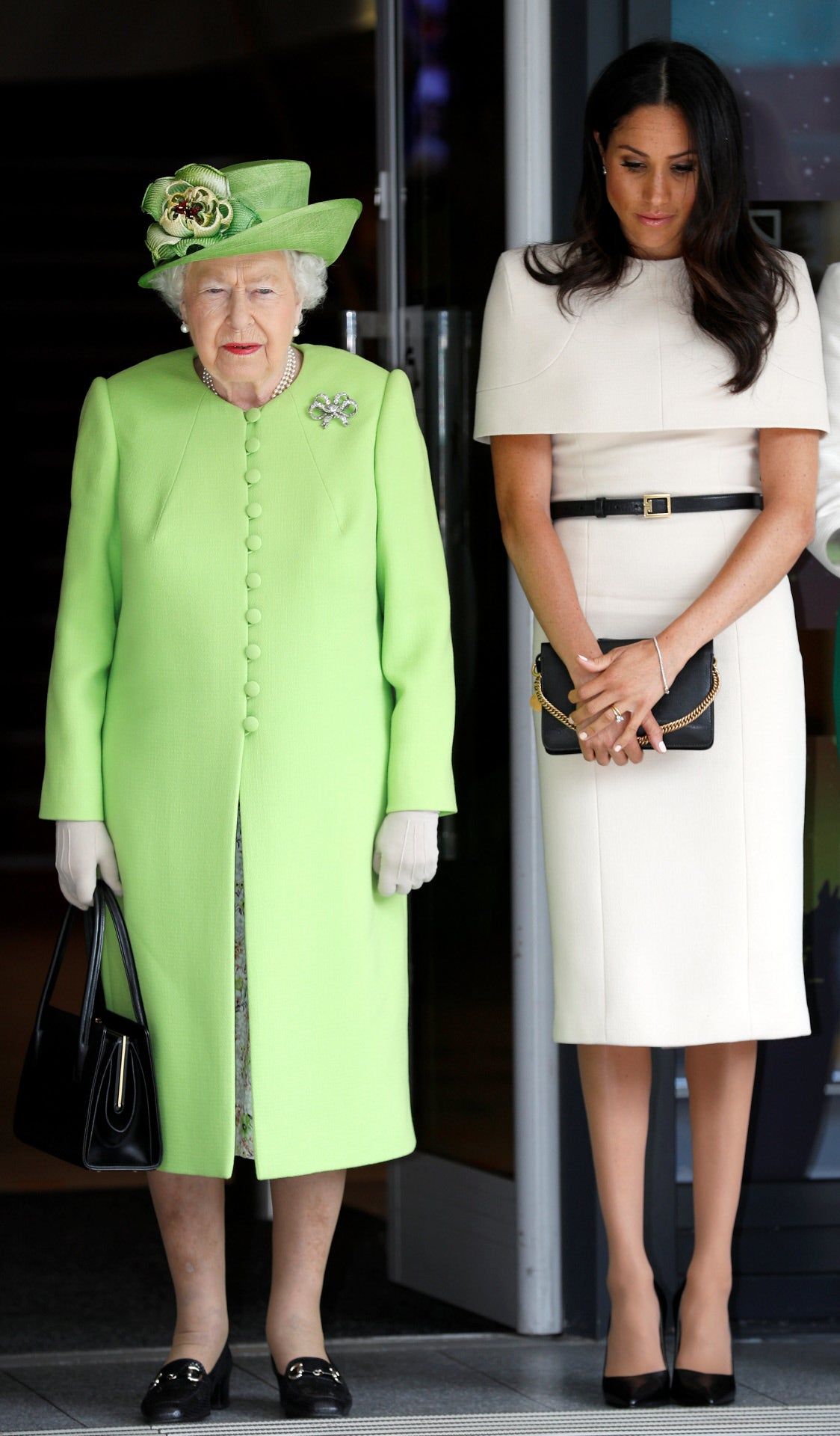 Meghan Markle y la Reina Isabel II