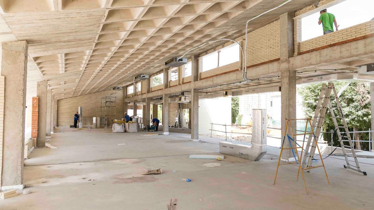 Obras en el Sant Ignasi de Loiola de Picassent