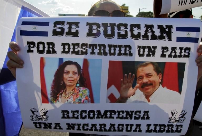 Multitudinaria marcha en Nicaragua