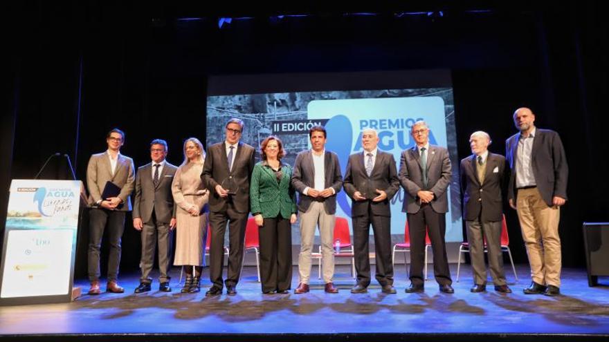 El trasvase y el agua regenerada copan el debate en los Premios del Agua Lorenzo Pardo