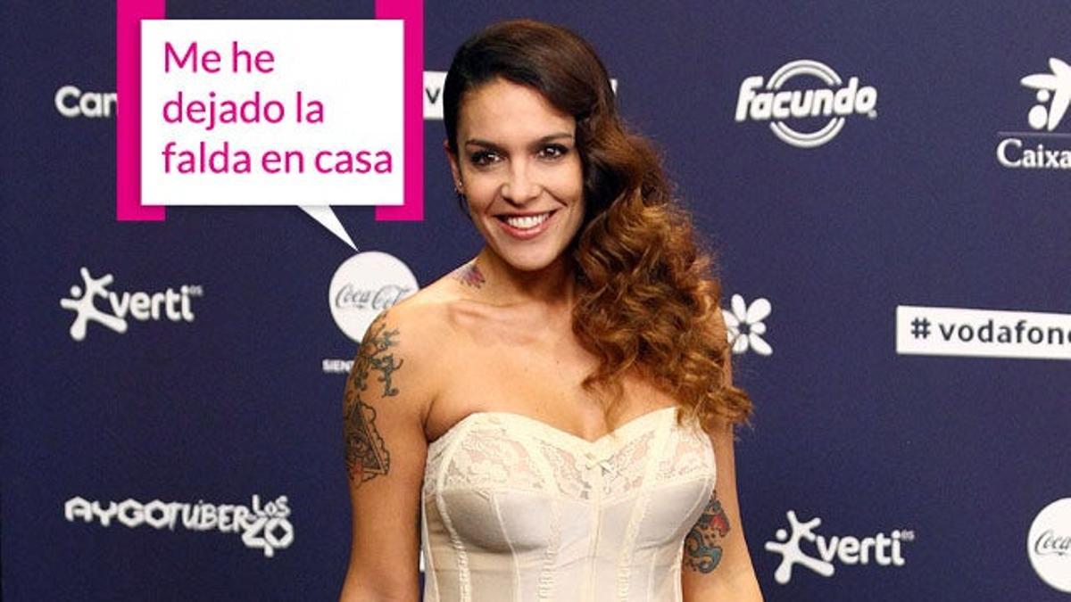 Poco glamour sobre la alfombra de Los 40 Music Awards