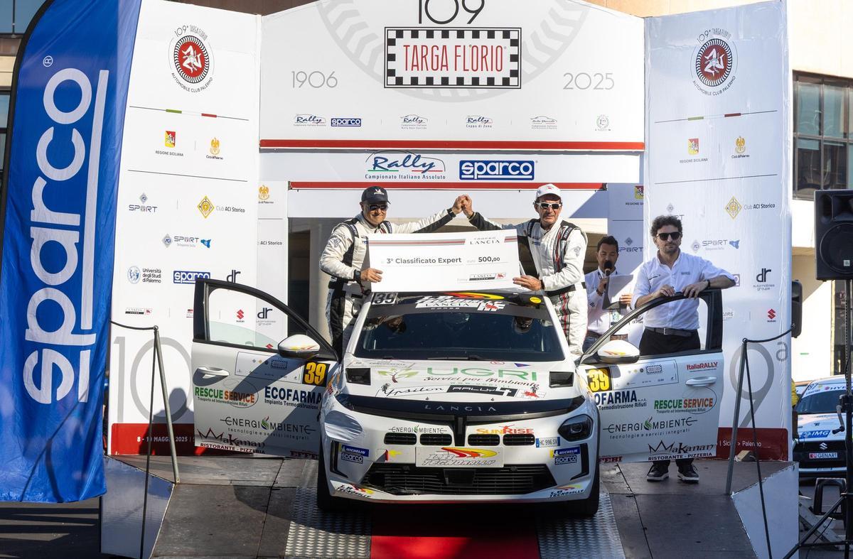 Copa Trofeo Lancia en el Rally Targa Florio