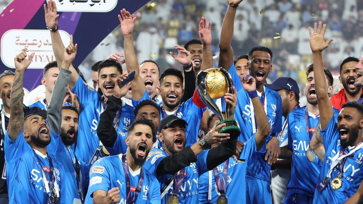 El Al Hilal ha ganado la Supercopa y la Liga esta temporada
