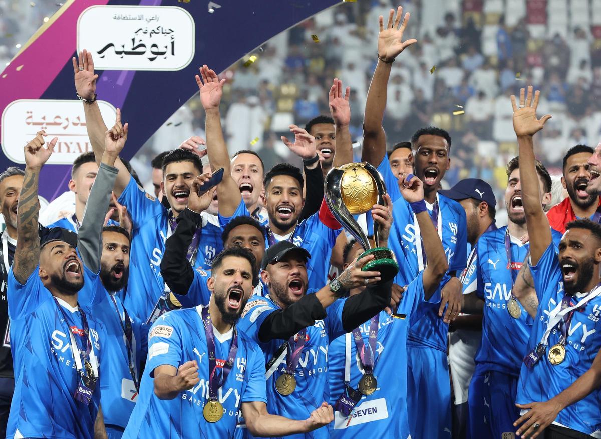 El Al Hilal ha ganado la Supercopa y la Liga esta temporada