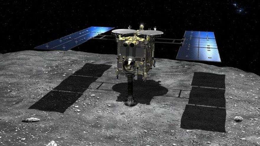 La sonda japonesa Hayabusa2 aterrizó por segunda vez en el asteroide Ryugu