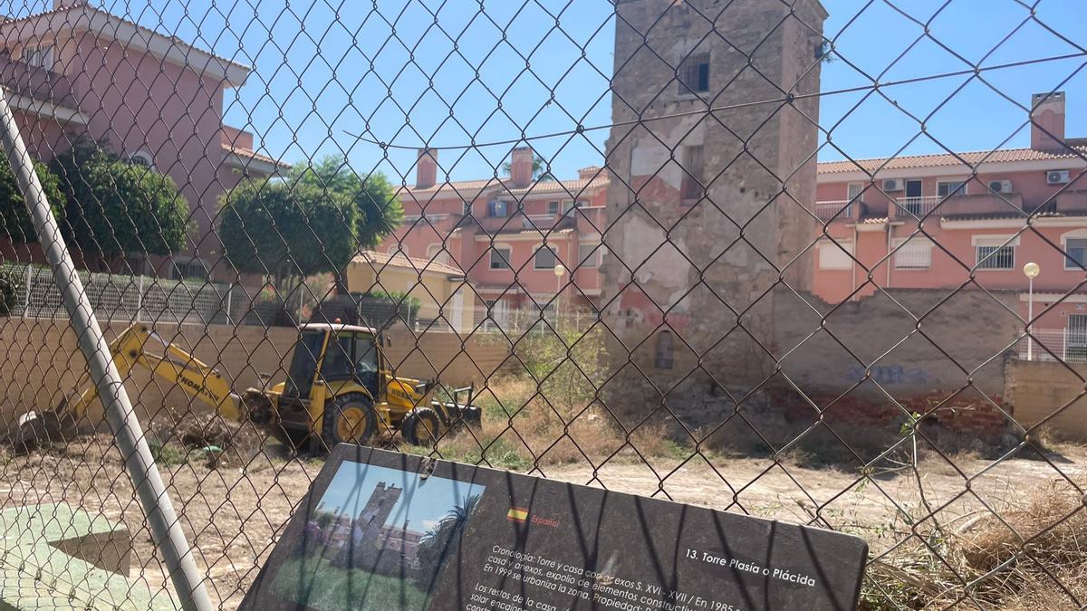 Comienzan las obras de traslado de Torre Placia