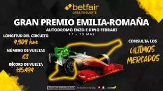 Apuestas F1 para el Gran Premio de Emilia-Romaña: pole, victoria y vuelta rápida de 'MadMax' a cuota 2.4
