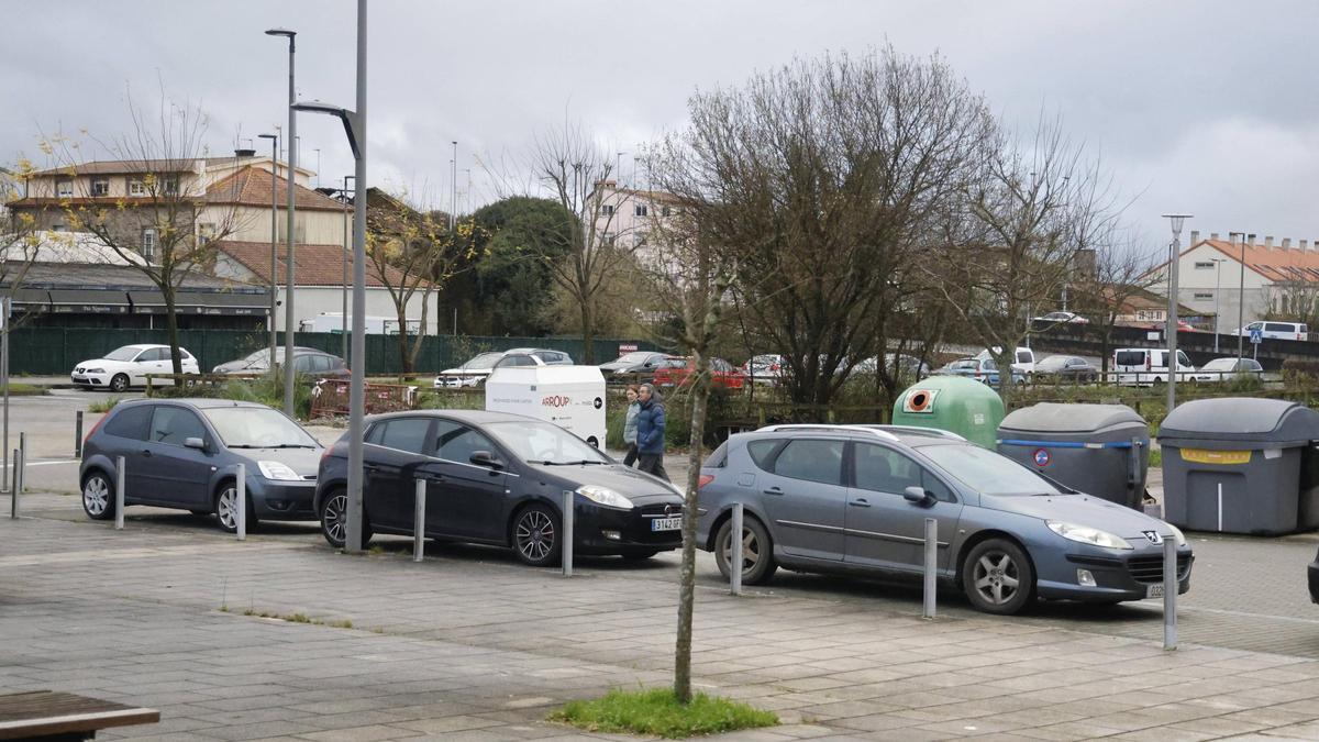 Una zona del barrio de O Castiñeiriño. |  Jesús Prieto