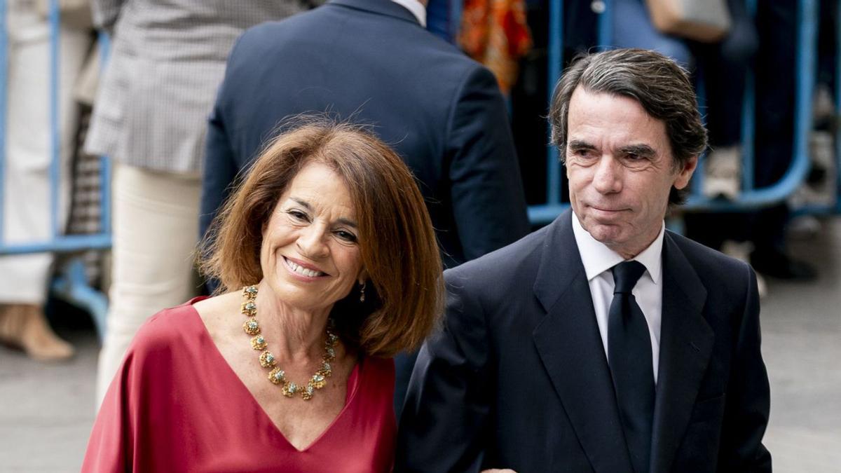 Ana Botella y Jose María Aznar