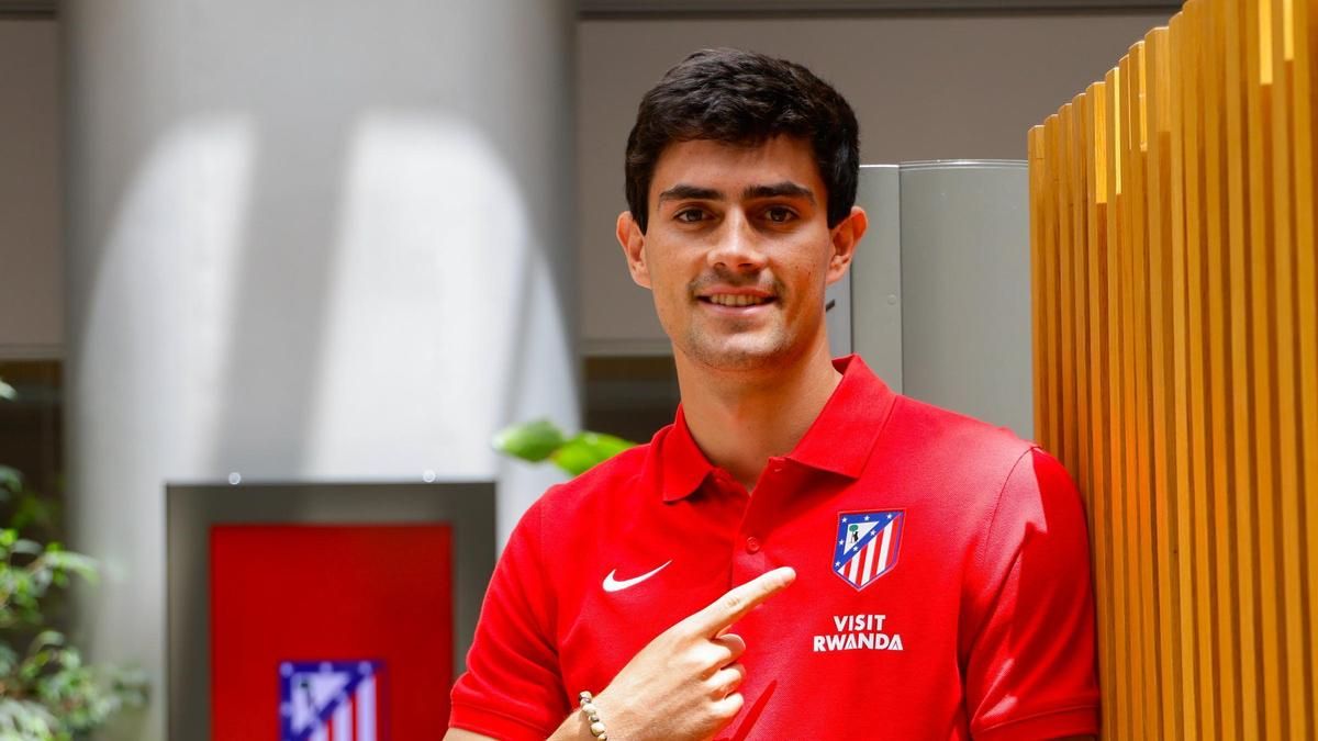 Atletico Madrid's new signing de Luis.
