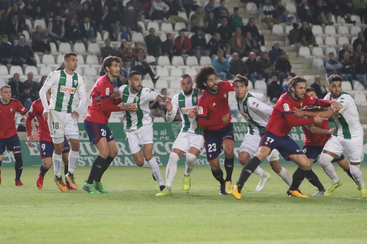 FOTOGALERÍA // La derrota del Córdoba ante Osasuna en El Arcángel