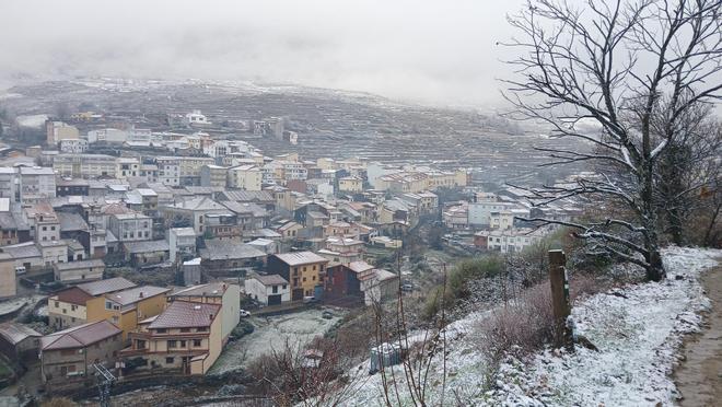 FOTOGALERÍA | Copos de nieve en Extremadura el domingo 21 de diciembre