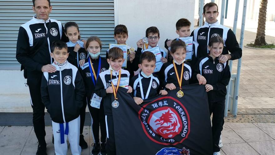 CT Benavente Quesos El Pastor logra nueve medallas en el Campeonato de España de Taekwondo por clubes