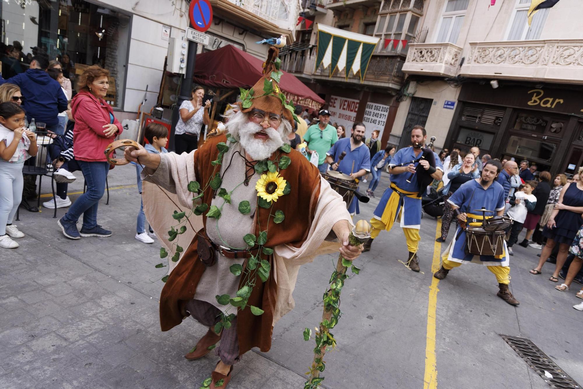 El mercado medieval de Cartagena en imágenes